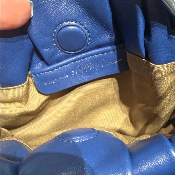 3.1 Phillip Lim Blue Blossom Leather Mini Crossbody - Picture 5 of 10